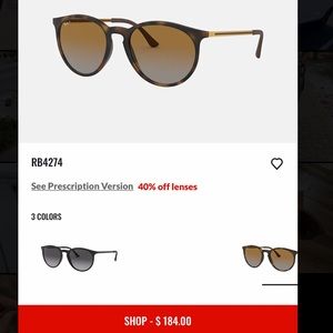 Polarized Raybans like new